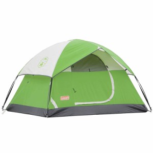 コールマン テント2人用 サンドーム テント 3シーズン グリーンアウトドア キャンプ アウトドアテント テント ドームテント ソロキャンプ