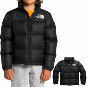 ノースフェイス ダウン キッズ ダウンジャケット 1996 レトロ ヌプシ ジャケット 黒 男の子 女の子 The North Face Youth 1996 Retro Nup