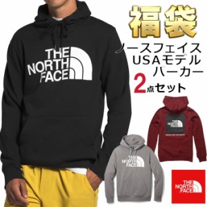 ノースフェイス パーカー 福袋 メンズ 2枚セット USAモデル THE North Face パーカー 2点セット 送料無料 メンズ ブランド スウェット メ