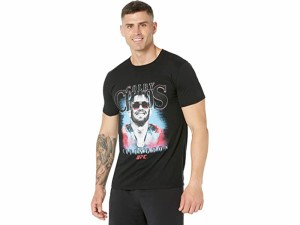 UFC ユーエフシー メンズ Tシャツ コルビー コヴィントン スター ビンテージ ティー ブラック プリント USA 総合格闘技 ボクシング キッ