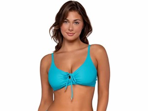 () TZbg fB[X JEAC L[z[ gbv (D-DD JbvX) Sunsets women Sunsets Kauai Keyhole Top (D-DD Cups) Blue