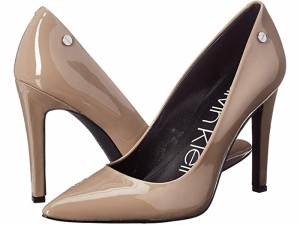 Calvin Klein Women's Brady Pump, Caramel, 5 