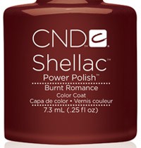 ＣＮＤ　シェラック　ＵＶカラーコート　７．３ｍl３７９　バーントロマンス