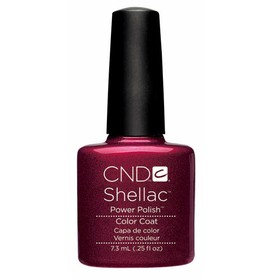 ＣＮＤ　シェラック　ＵＶカラーコート　７．３ｍl５１５　ワインレッド