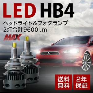 ハイエース TRH200 フォグランプに ※バルブ後方樹脂カバー要加工 HB4 LED 信玄MAX 実測値2灯合計9600lm