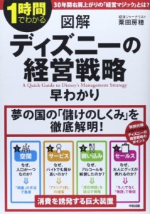 図解 ディズニーの経営戦略早わかり (1時間でわかる図解シリーズ)(中古品)