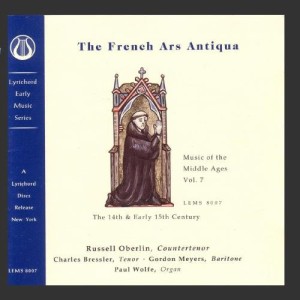 THE FRENCH ARS ANTIQUA MUSIC OF THE MIDDLE AGES VOl.7(中古品)