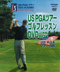 US PGAツアーゴルフレッスンDVD-BOX(7枚組)(中古品)