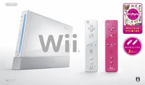 Wii本体(シロ) Wiiリモコンプラス2個、Wiiパーティ同梱 【メーカー生産終了(中古品)
