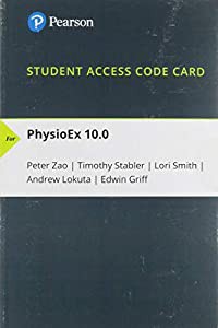 Website Access Code Card for PhysioEx 10.0: Laboratory Simulations in Physiology(中古品)