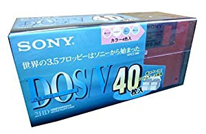 ソニー フロッピーディスク 40MF2HDQDVX 【SONY】(中古品)