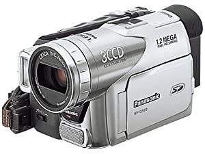 パナソニック NV-GS70K-S デジタルビデオカメラ シルバー(中古品)