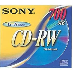 SONY CD-RWメディア CDRW700D(中古品)