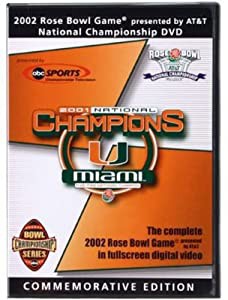 Miami Hurricanes: 2002 Rose Bowl [DVD](中古品)