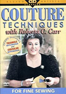 Couture Techniques for Fine Sewing [DVD] [Import](中古品)