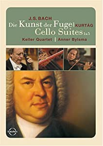 Bach: Die Kunst der Fuge/Cello Suites 1 & 5 - Keller Quartet/Anner Bylsma [DVD] [Import](中古品)