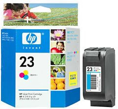 ヒューレット・パッカード HP 23プリントカートリッジ カラー(中古品)