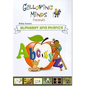 Galloping Minds: Baby Learns - Alphabet & Phonics [DVD](中古品)