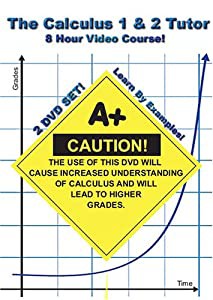 Calculus 1 & 2 Tutor: 8 Hour Video Course [DVD](中古品)