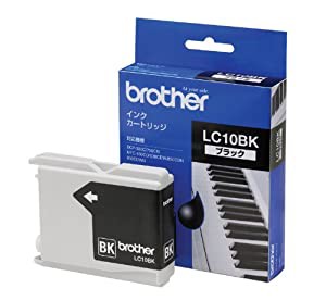 【brother純正】インクカートリッジブラック LC10BK 対応型番:MFC-5860CN、MFC-880CDN/CDWN、MFC-870CDN/CDWN 他(中古品)