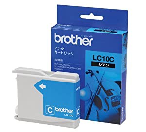 【brother純正】インクカートリッジシアン LC10C 対応型番:MFC-5860CN、MFC-880CDN/CDWN、MFC-870CDN/CDWN 他(中古品)