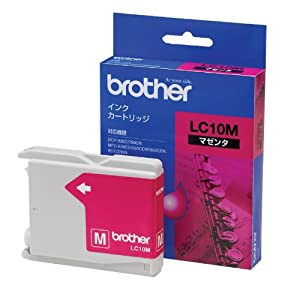 【brother純正】インクカートリッジマゼンタ LC10M 対応型番:MFC-5860CN、MFC-880CDN/CDWN、MFC-870CDN/CDWN 他(中古品)