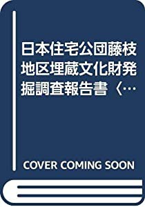 日本住宅公団藤枝地区埋蔵文化財発掘調査報告書〈1〉縄文・弥生時代編 (1980年)(中古品)