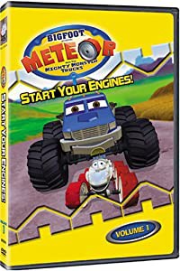 Meteor Mighty Monster Trucks 1: Start Your Engines [DVD](中古品)