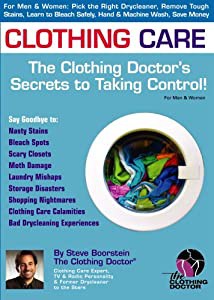 Clothing Care-Clothing Doctors Secrets to Taking C [DVD] [Import](中古品)