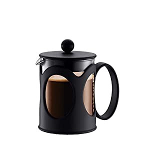 BODUM ボダム KENYA ケニヤ フレンチプレス コーヒーメーカー 500ml ブラック 【正規品】 10683-01J(中古品)