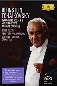 Tchaikovsky: Symphonies 4&5, Violin Concerto, Andante Cantabile [DVD](中古品)