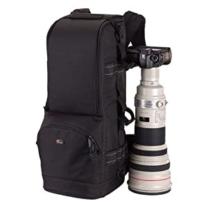 Lowepro カメラリュック レンズトレッカー 600 AW 2 25L レインカバー 三脚取付可 ブラック 352973(中古品)