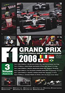 F1グランプリ 2008 Vol.3 Rd.13~Rd.18 [DVD](中古品)