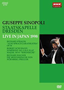 NHKクラシカル ジュゼッペ・シノーポリ ドレスデン国立歌劇場管弦楽団 1998年日本公演 [DVD](中古品)