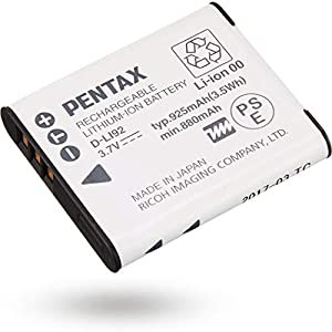 PENTAX D-LI92 充電式リチウムイオンバッテリー リチャージャブルバッテリー リコー メーカー純正品 【対応機種】WG-70, WG-60, 