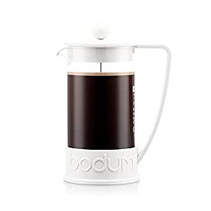 BODUM ボダム BRAZIL ブラジル フレンチプレス コーヒーメーカー 350ml オフホワイト 【正規品】 10948-913J(中古品)