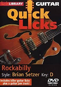 Guitar Quick Licks: Brian Setzer Style [DVD](中古品)