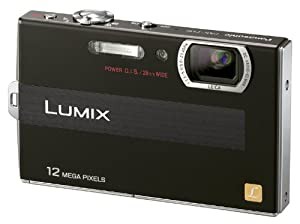 パナソニック デジタルカメラ LUMIX (ルミックス) FP8 ブラック DMC-FP8-K(中古品)