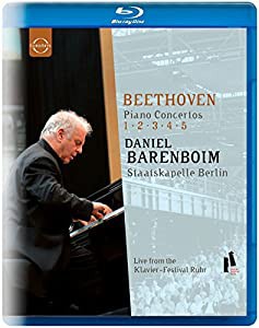 Daniel Barenboim - Beethoven Piano Concertos 1-5 [Blu-ray](中古品)