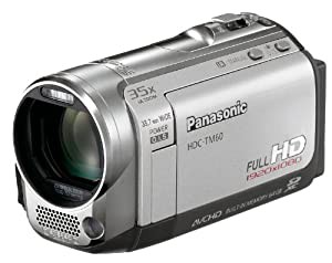 パナソニック デジタルハイビジョンビデオカメラ TM60 サニーシルバー HDC-TM60-S (内蔵メモリ64GB)(中古品)