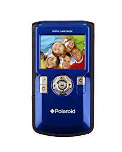 Polaroid デジタルカムコーダー DVF-130 ブルー DVJ-130L(中古品)