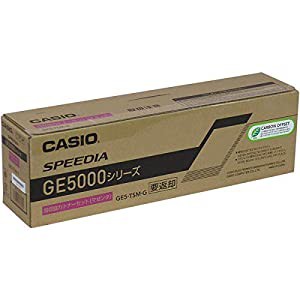 カシオ計算機 プリンター用回収協力トナー/マゼンタ(GE5000用) GE5-TSM-G(中古品)