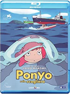 崖の上のポニョ(イタリア語版) Ponyo Sulla Scogliera [Blu-ray](中古品)