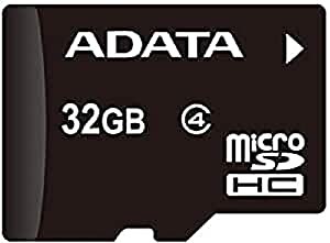 ADATA microSDHCカード 32GB Class4 AUSDH32GCL4-RA1(中古品)