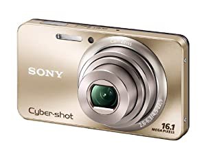 ソニー SONY デジタルカメラ Cybershot W570 1610万画素CCD 光学ｘ5 ゴールド DSC-W570/N(中古品)