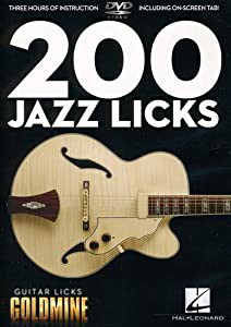 Guitar Licks Goldmine: 200 Jazz Licks(中古品)