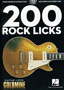 Guitar Licks Goldmine: 200 Rock Licks(中古品)