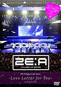 ZE:A Special Live -Love Letter for you- in Tokyo DVD(中古品)