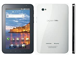 SC-01C(GARAXY tab) シックホワイト 携帯電話 白ロム ドコモ docomo(中古品)