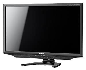 MITSUBISHI 23型ワイド液晶ディスプレイ グレア IPSパネル採用 ブラック RDT233WX-S(BK)(中古品)